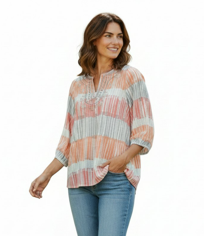 Just Peachy Blouse