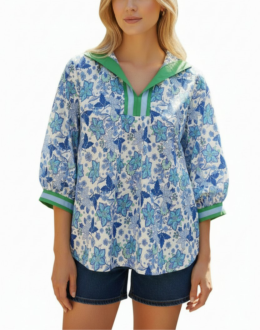 Sea Holly Blouse