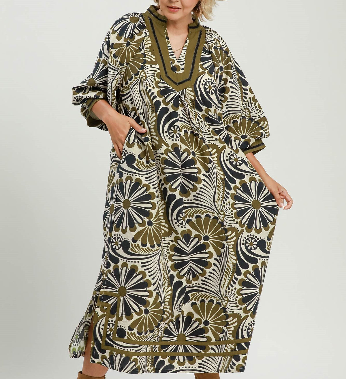 Retro Maxi Dress