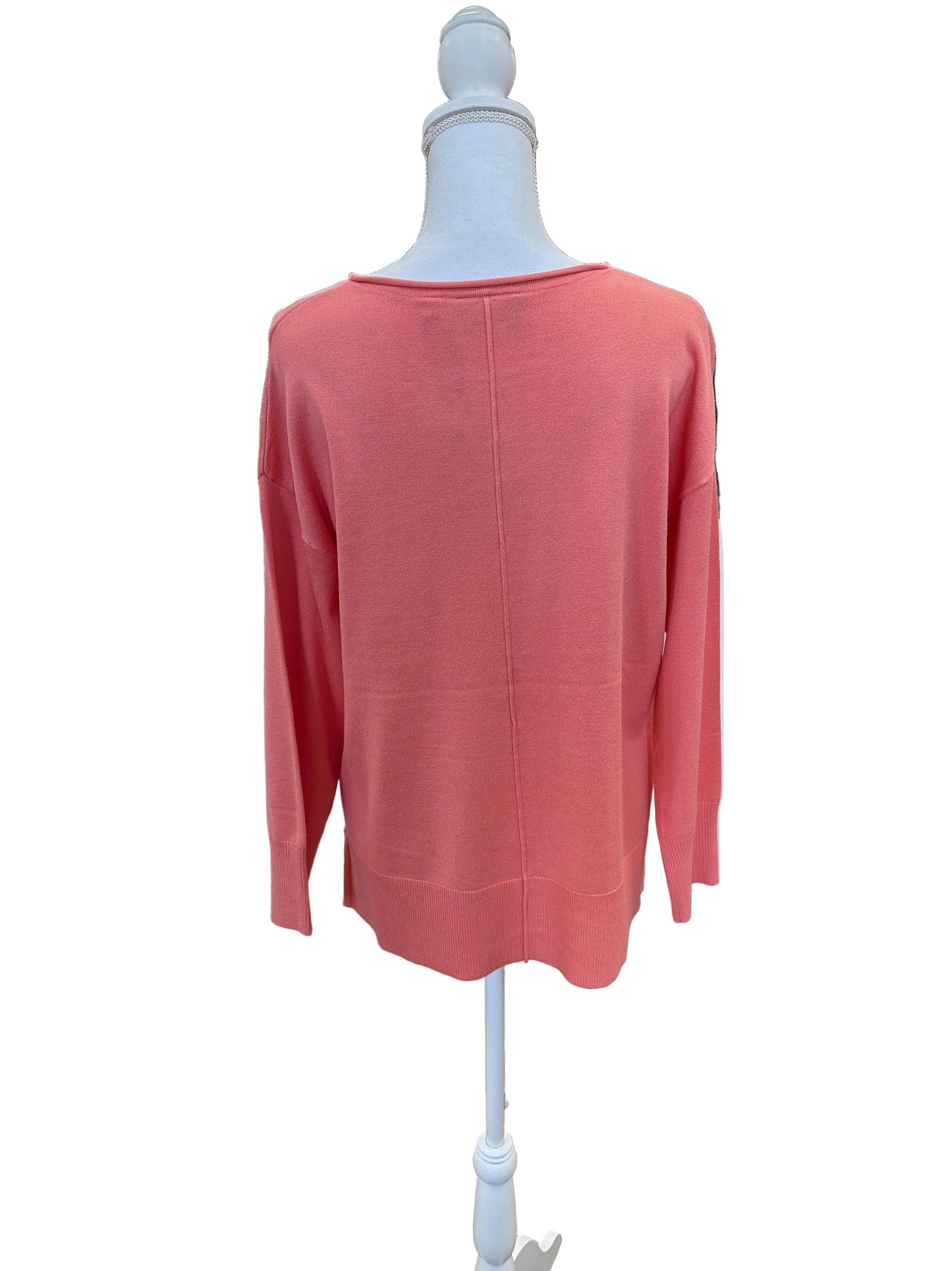Coral Soft Knit Sweater