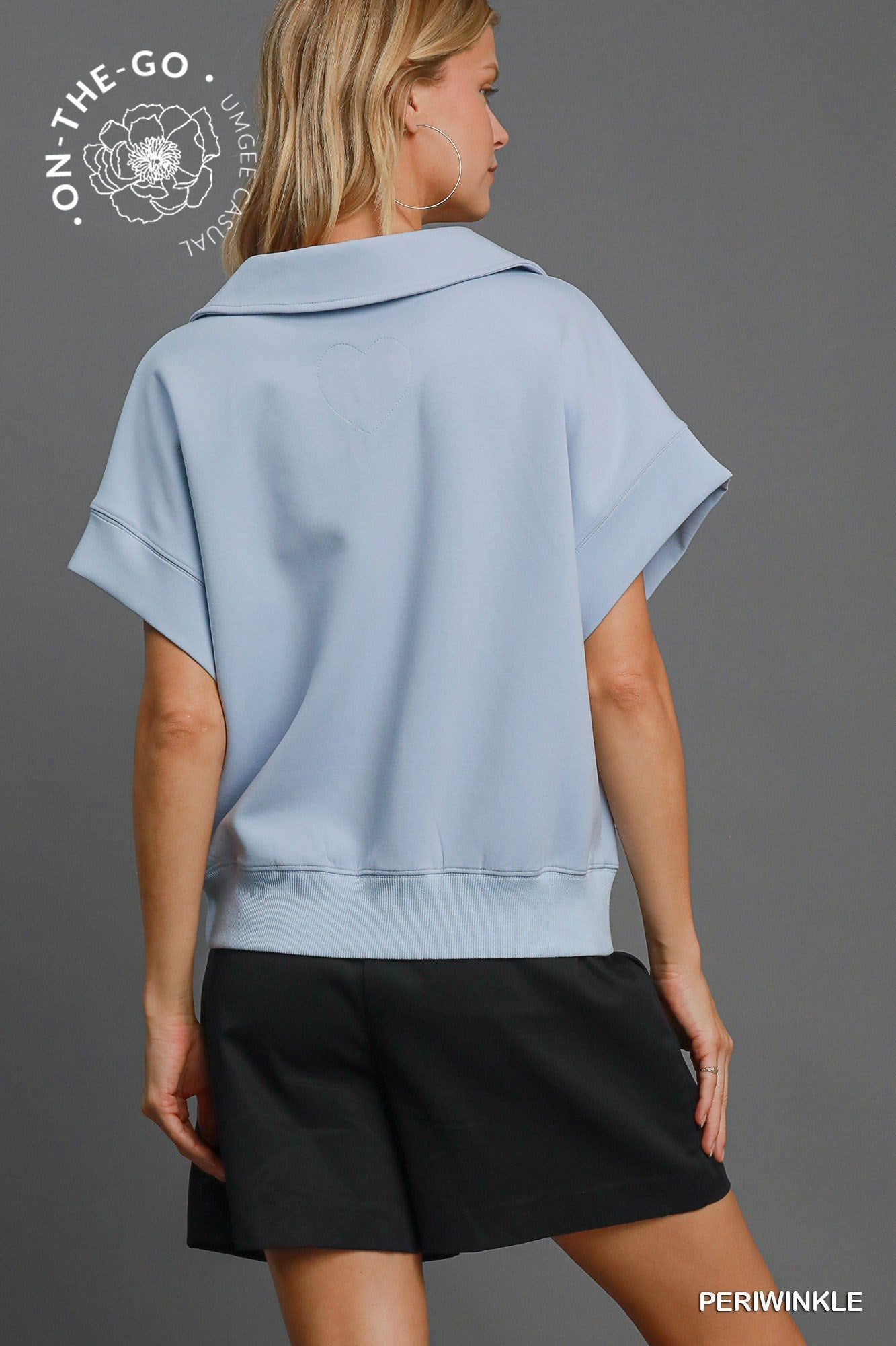 Periwinkle Luxeknit Pullover Top