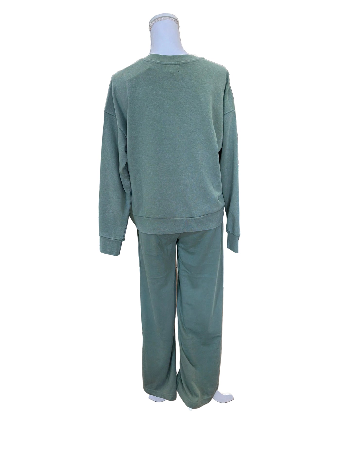 Dusty Teal Loungewear Sweatshirt