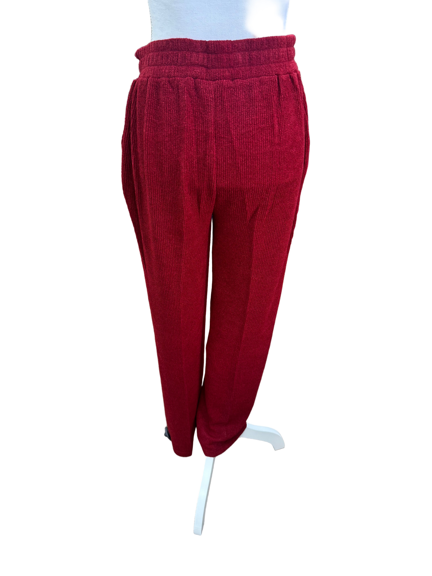 Multiples Knit Pants - Red