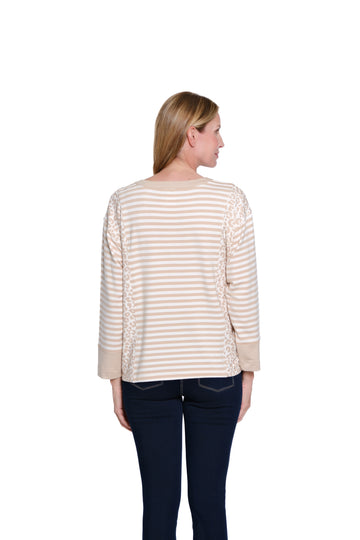 Safari Stripe Top