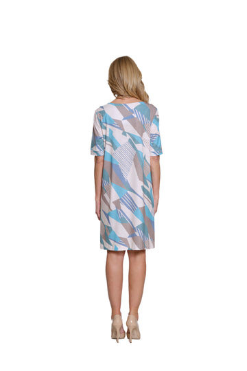 Coastal Contrast Dress