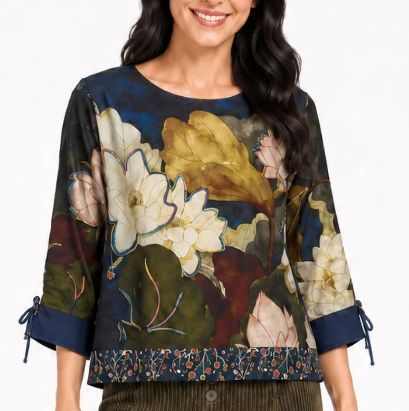 Floral Art Blouse