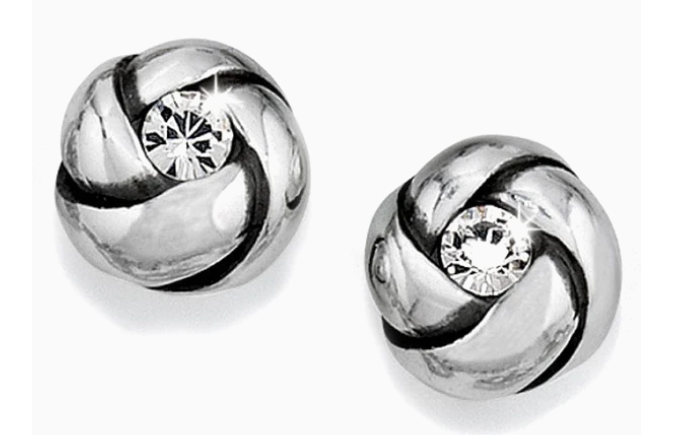 Love Me Knot Post Earrings
