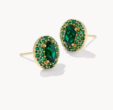 Bella Gold Stud Earrings