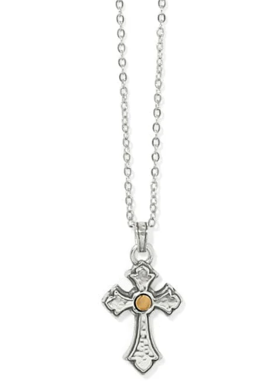 Majestic Regal Cross Reversible Necklace