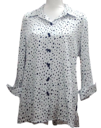 Shimmer Polka Dot Top