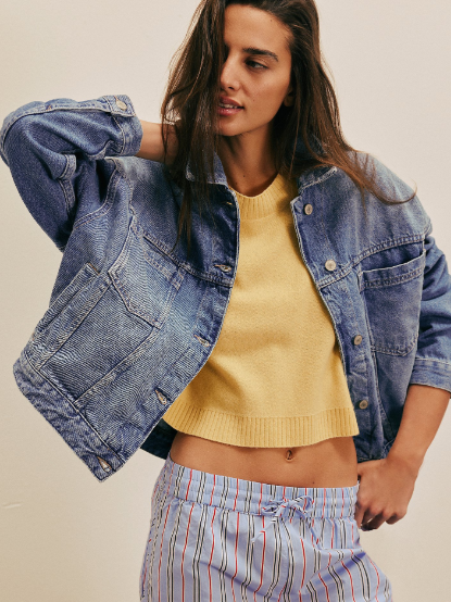 Opal Swing Denim Jacket