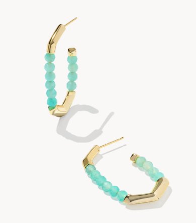 Sylvia Gold Hoop Earrings