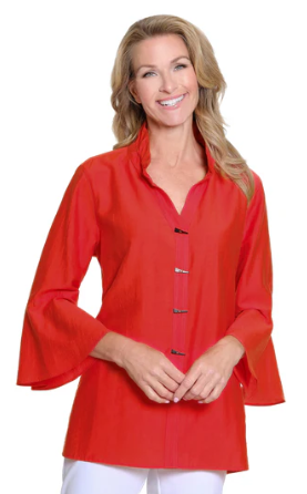 Solid Crinkle Woven Shirt