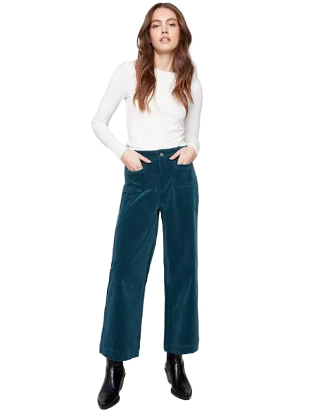 Charlie B  Corduroy Patch Pocket Flare Pants