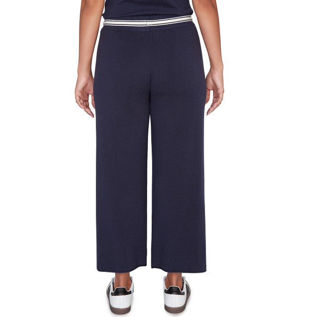 Women's Wide Leg Cropped Lounge Pant