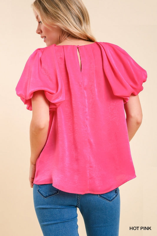 Be Direct Hot Pink Top