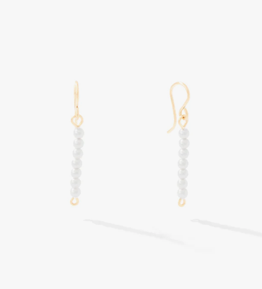 Revive Earrings - Gold with Pearls