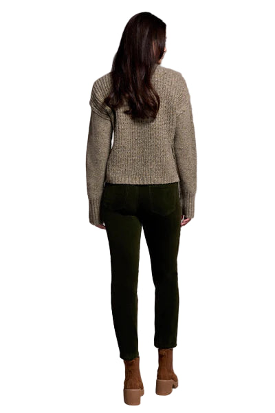 Tribal Multi Speckle Crew Neck Sweater