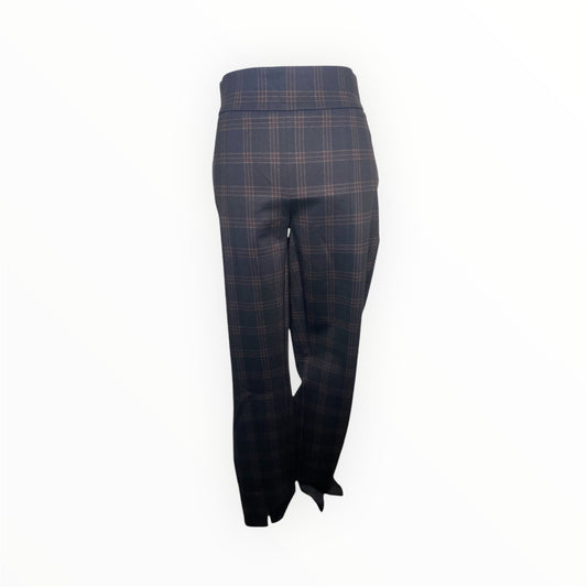 Plaid Comfort Waist Dress Pant