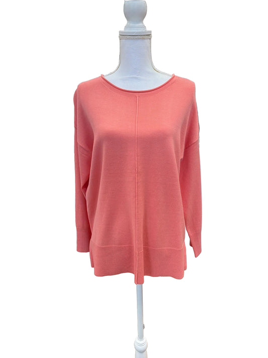 Coral Soft Knit Sweater