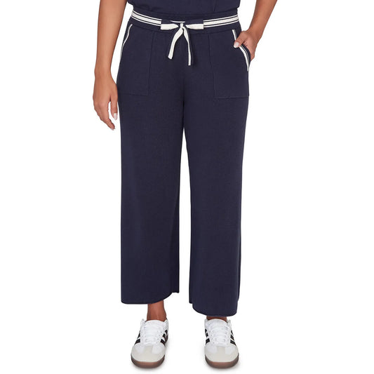 Women's Wide Leg Cropped Lounge Pant