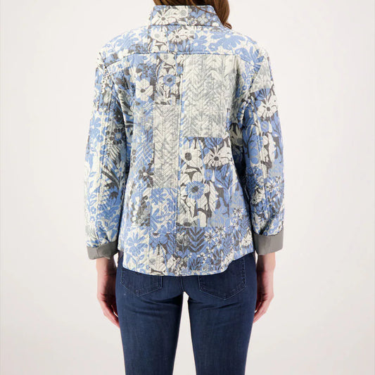 Floral Quilted Reversible Jacket