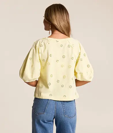 Jessie Eyelet Top