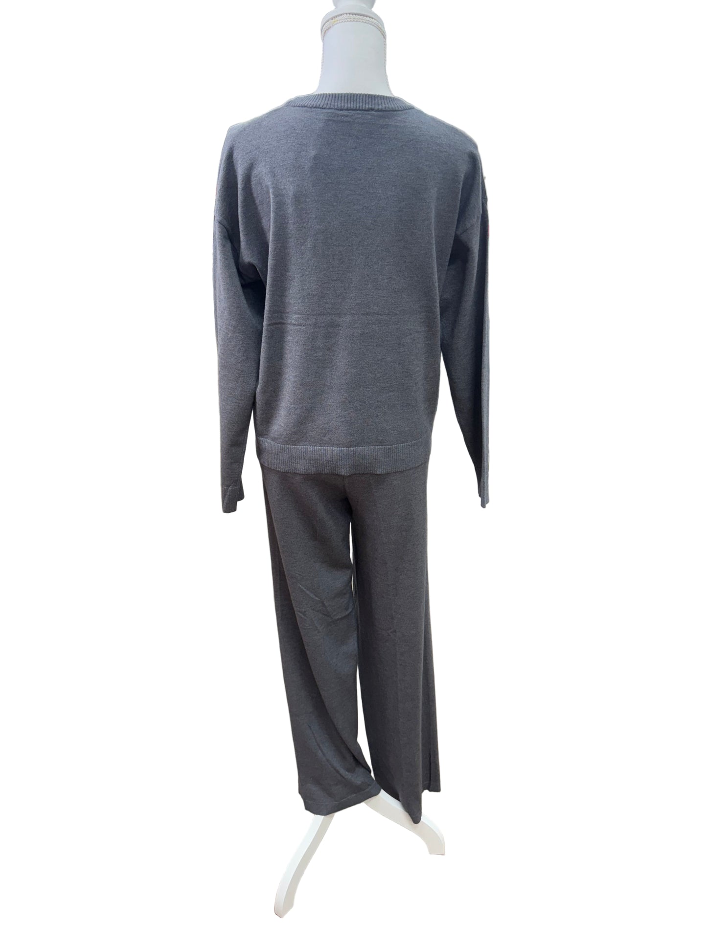 Grey Lounge Sweater Set