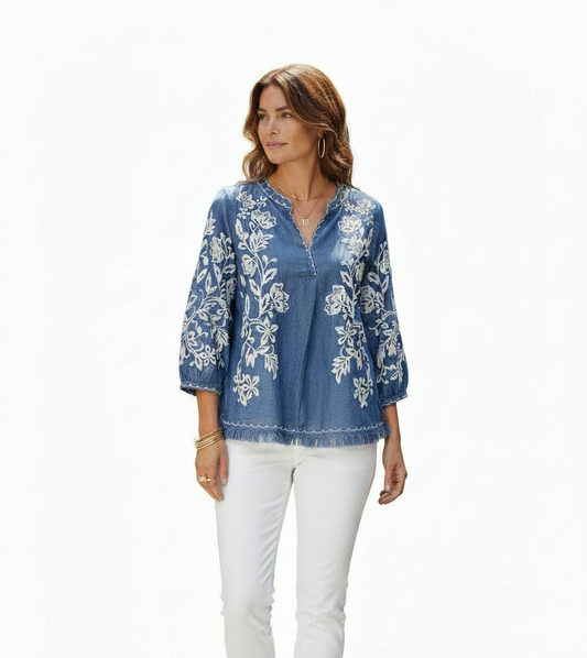 Driftwood Bloom Top