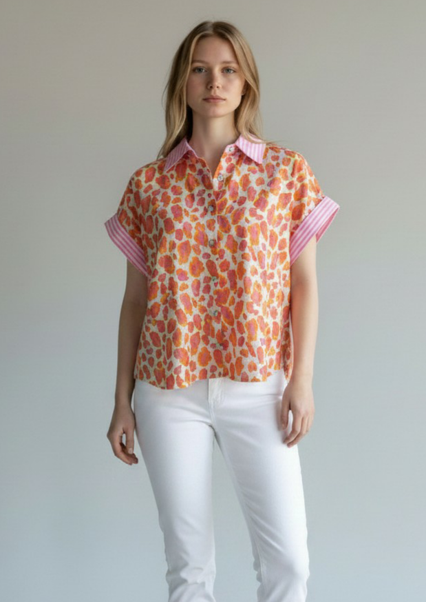 Wild & Pink Blouse
