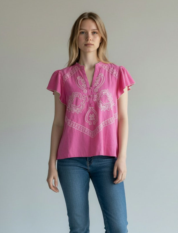 Pink Blush Blouse