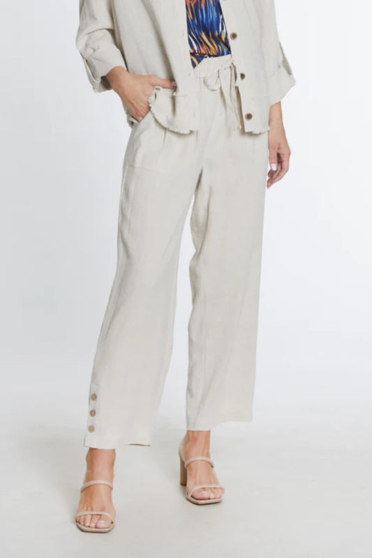 Elastic Waist Ankle Pant