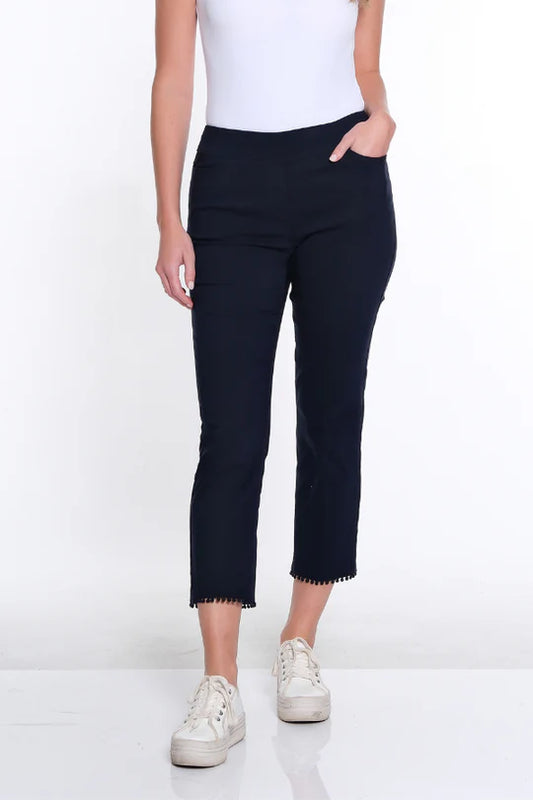 Denim Crop Pant - Midnight