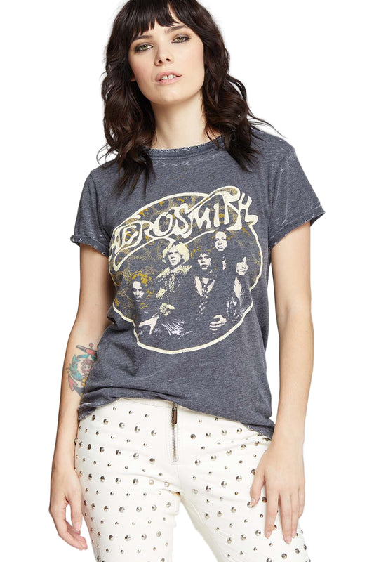 Aerosmith Back In The Saddle Vintage Graphic Tee