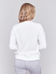 Charlie B Side Bow Sweater