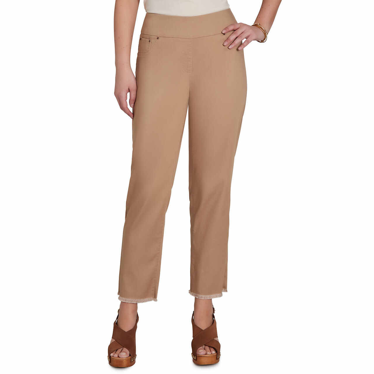 Fringe Ankle Pant