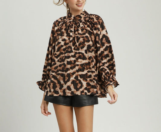 Leopard Blouse