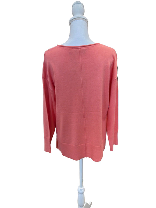 Coral Soft Knit Sweater