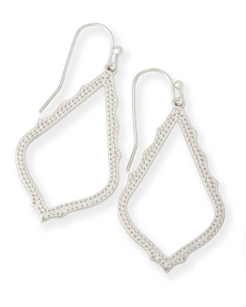 Sophia Drop Earrings - Silver