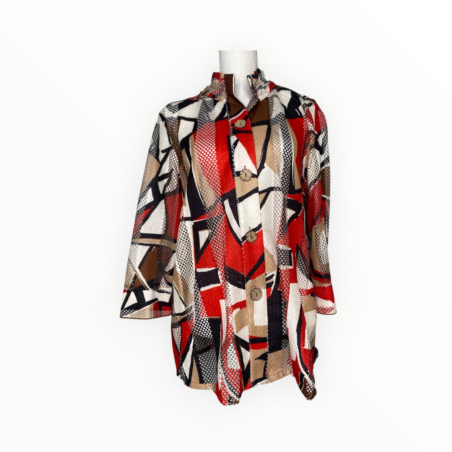 Lightweight Crinkle Shirt- Multi