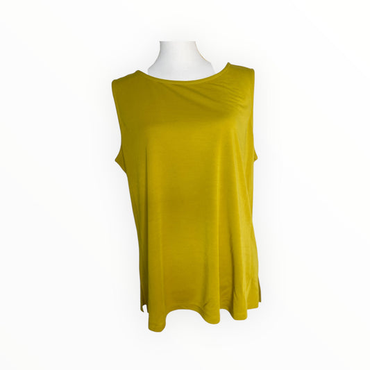 Scoop Neck Tank Top Citron