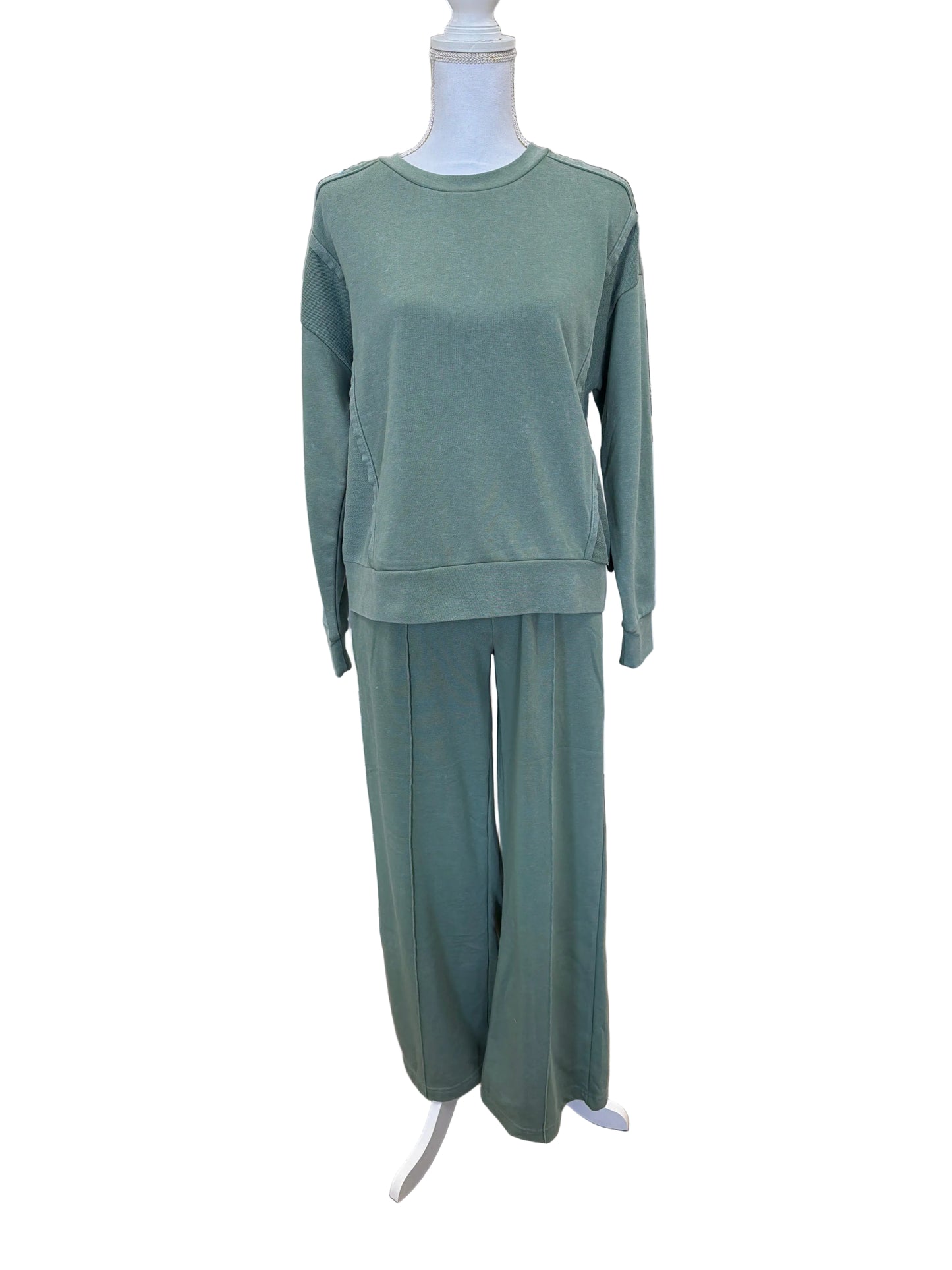 Dusty Teal Loungewear Sweatshirt