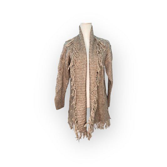 TRU LUXE FRINGE CARDIGAN