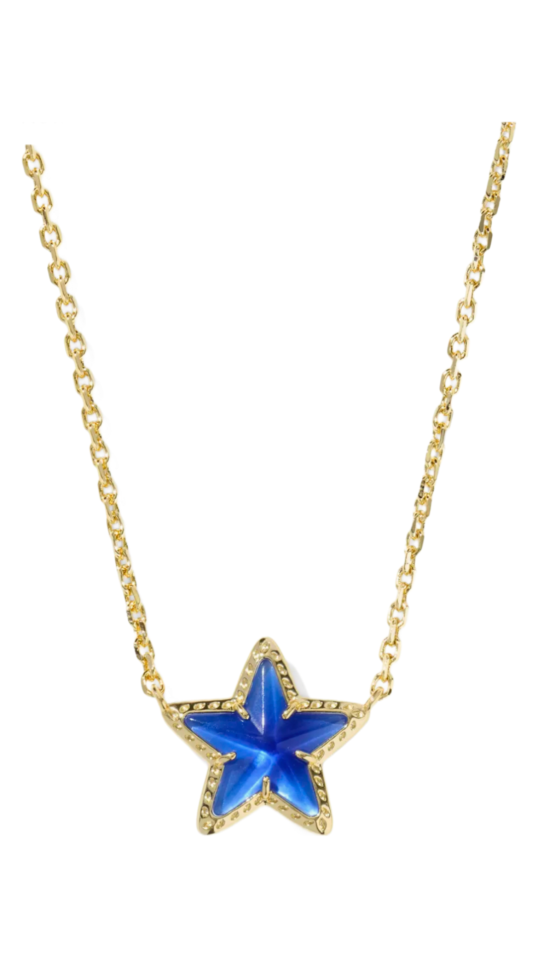 Cassidy Gold Short Pendant Necklace