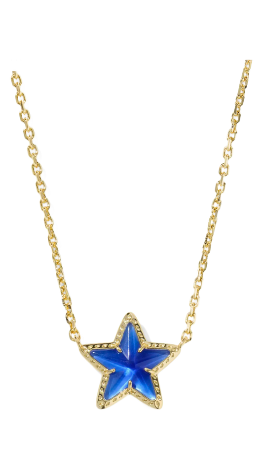 Cassidy Gold Short Pendant Necklace