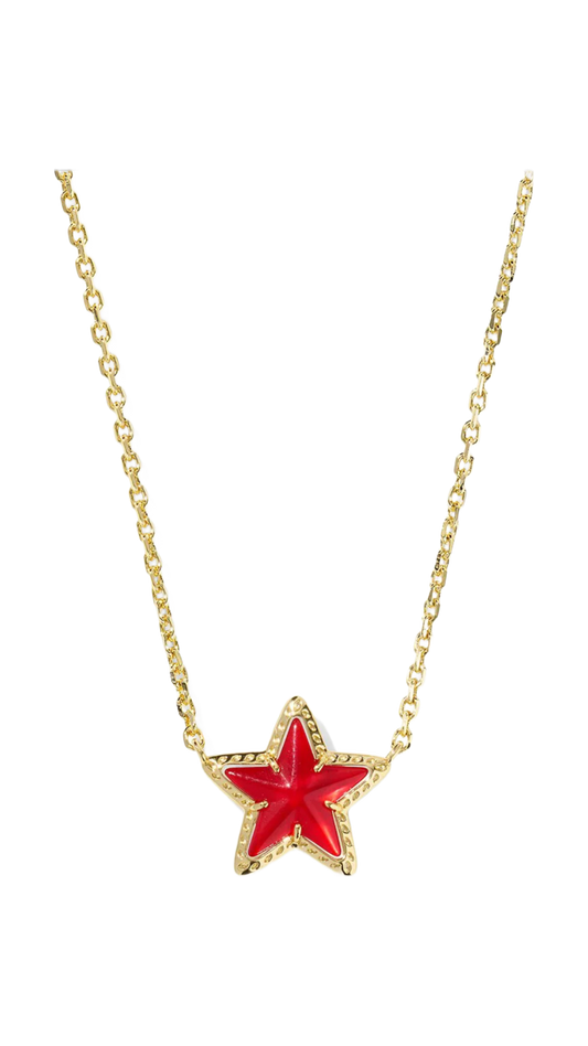Cassidy Gold Short Pendant Necklace