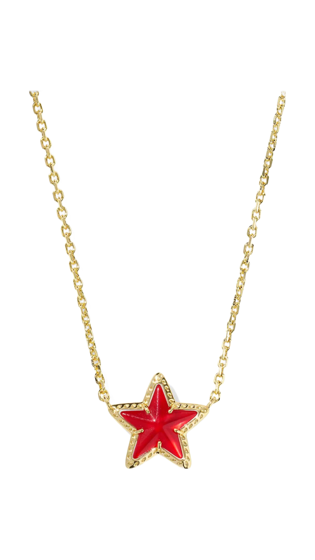 Cassidy Gold Short Pendant Necklace