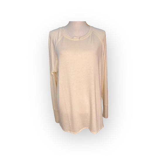 V CUT LONG SLEEVE SHIRT