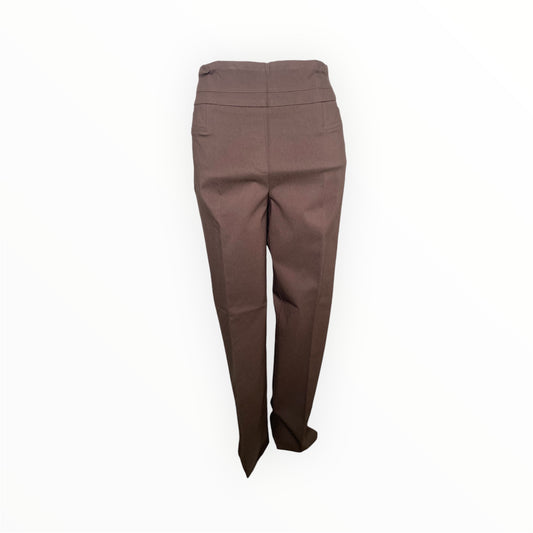 Dark Brown Comfort Waist Dress Pant