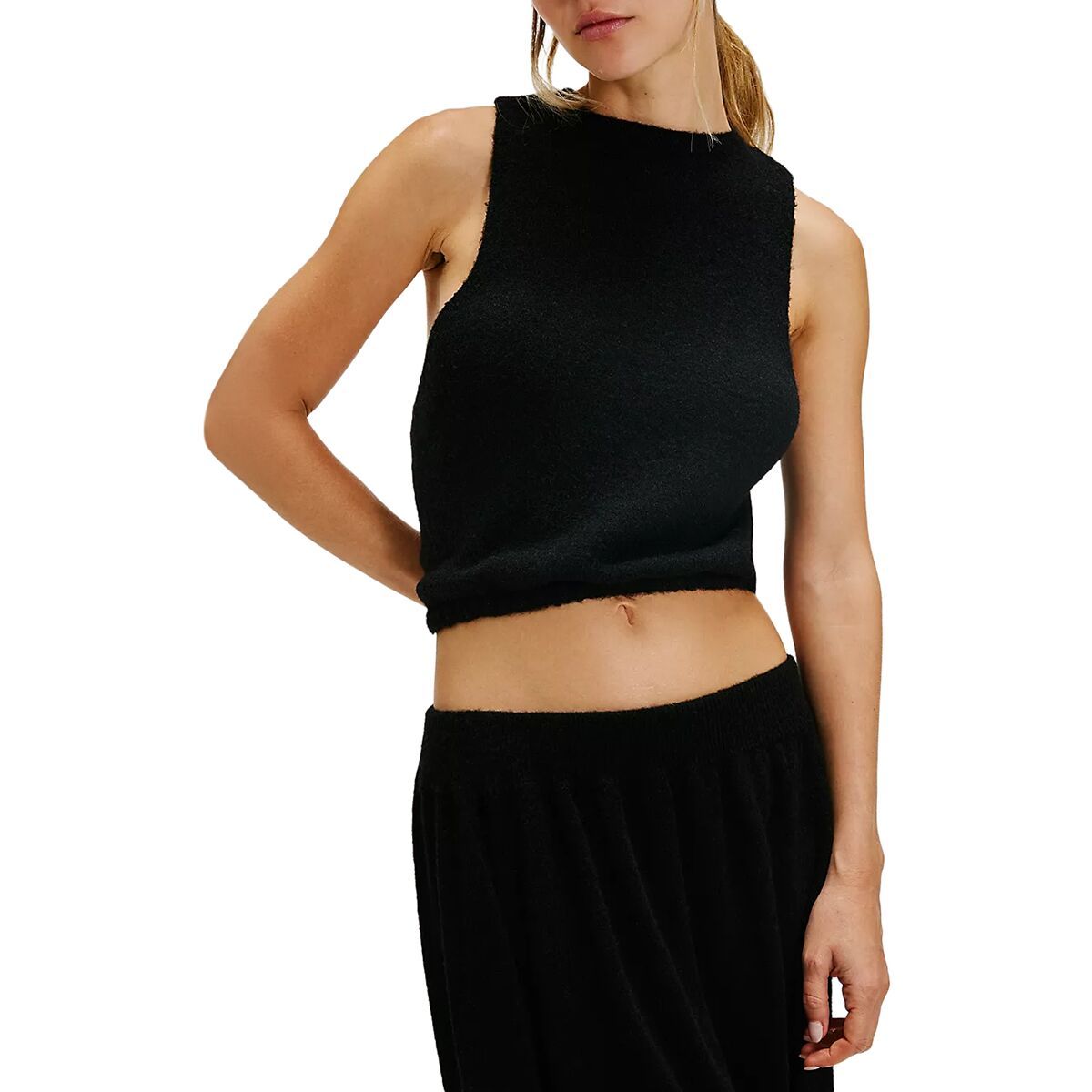 Warm Fluff Crop Top